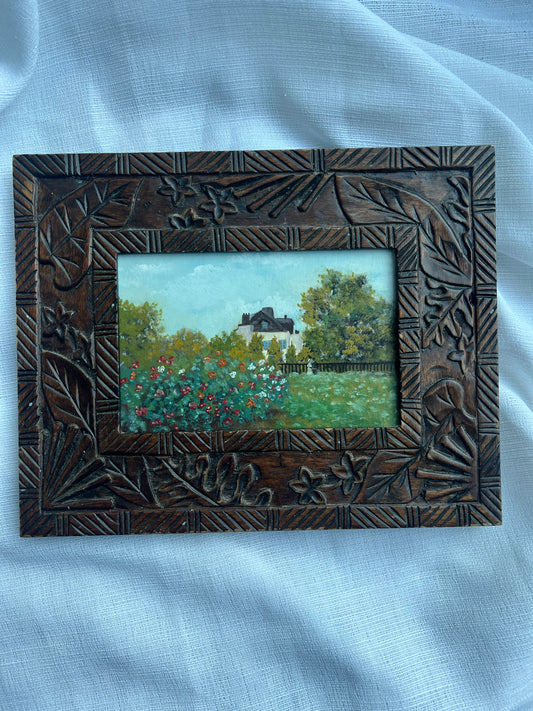 Monet’s Garden with Dahlias