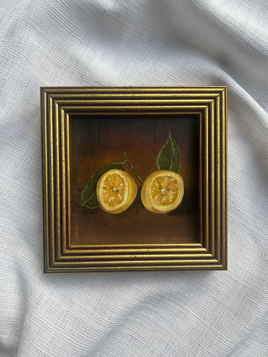 Sliced Lemons