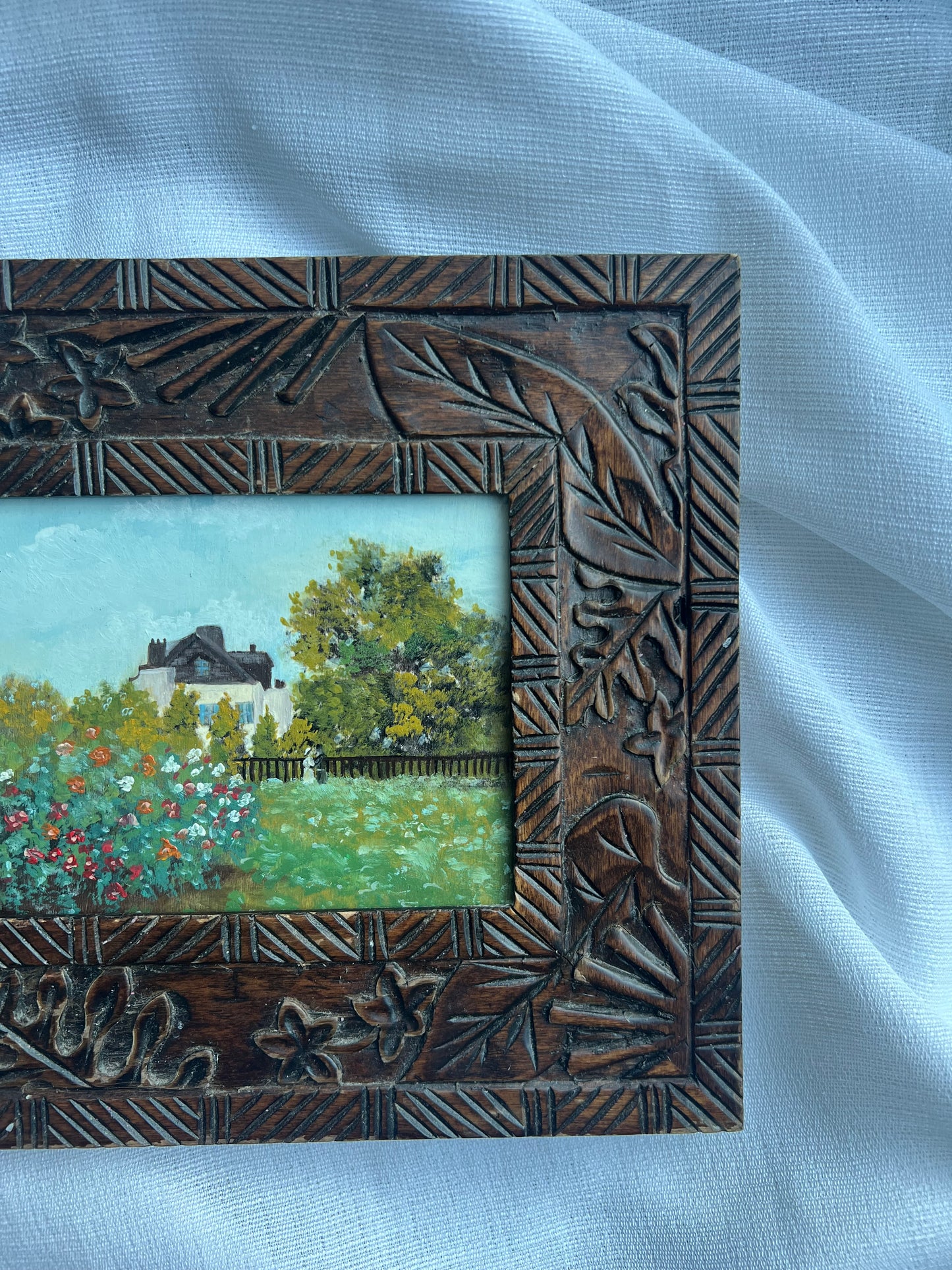 Monet’s Garden with Dahlias